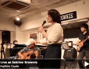 関目ブラウニーで北牧チカバンドのライブ