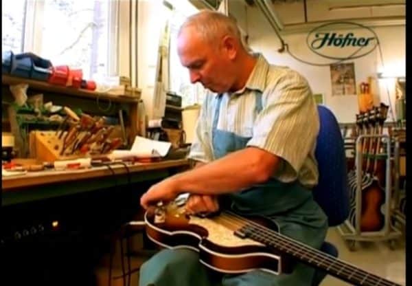 【動画】ヘフナー　ヴァイオリンベースの製造工程