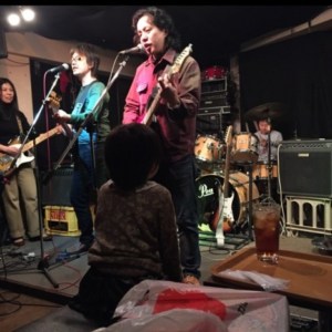 関目のライブハウスFLEXでジャムでした。