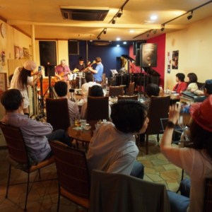 PRISMのギタリスト和田アキラさんのジャムセッション終了しました
