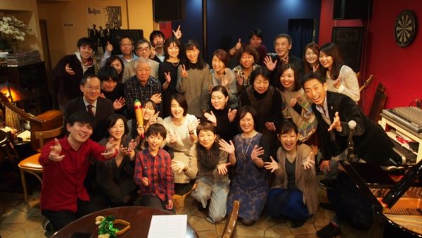忘年会セッション（with柏木玲子ジャズピアノスクール）でした。