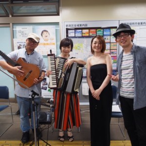 鶴見区役所のトワイライトコンサートに出演しました。