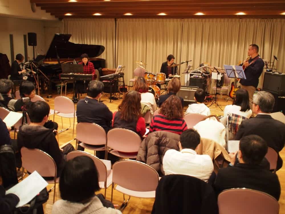 第10回 竹田音楽教室・山口ドラム教室合同発表会にてベースサポート演奏です。