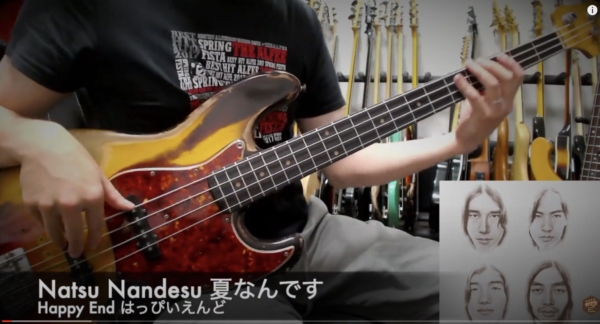 「夏なんです/ はっぴいえんど（風街ろまん）」を1961年ビンテージジャズベースで完コピしました。譜面あり