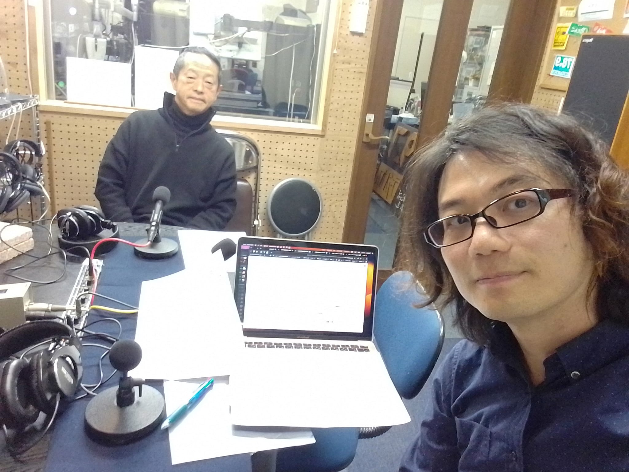 2024年1月1日納浩一さんとラジオ出演でした。FM79.7MHz京都三条ラジオカフェ
