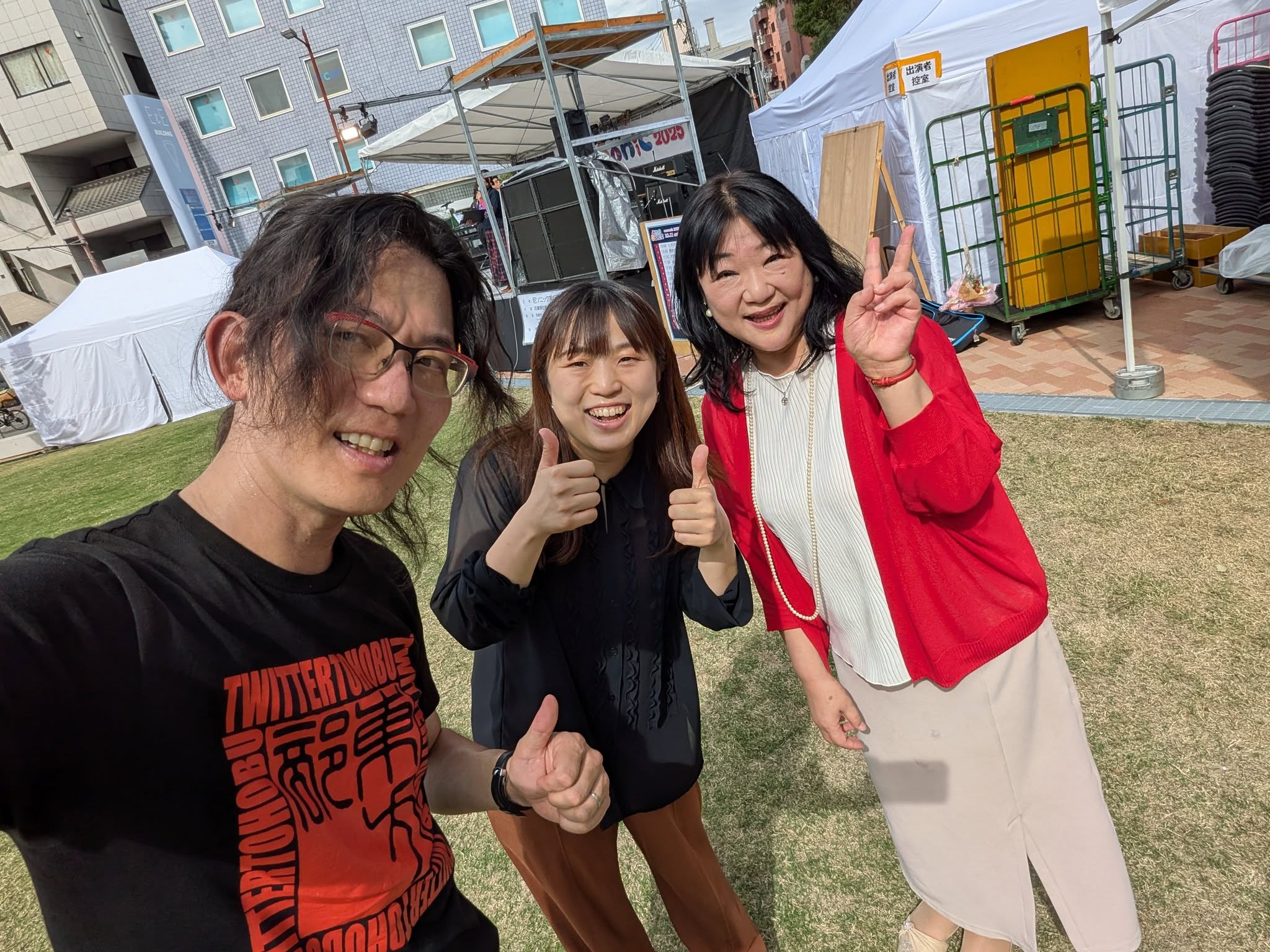 尼ソニック 出演しました。木曽まさよ&津田藤宏