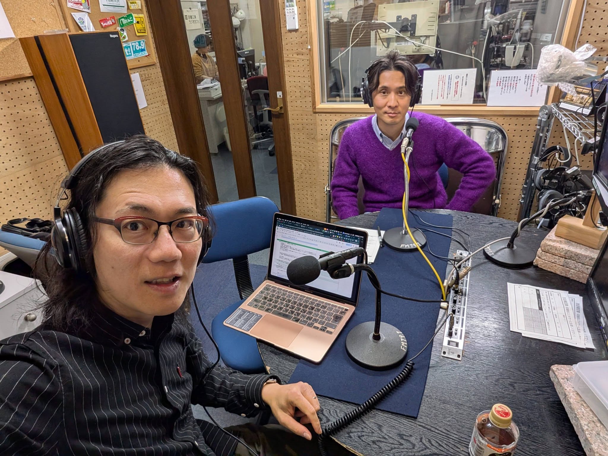 2月2日放送予定のラジオ番組「Bass & Music Labo」の収録してきました