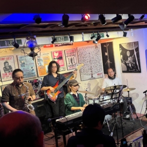 なんば845のFUNKセッションにベースで参加しました