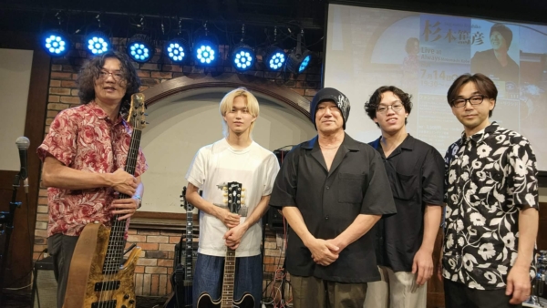 杉本篤彦BAND 元町ALWAYS でした！