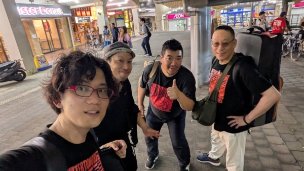 大阪地ビール美味いもんとJAZZの夕べat JR吹田駅前さんくす夢広場出演してきました！！